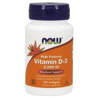 Vitamin D-3 2000 IU (bottle of 120)