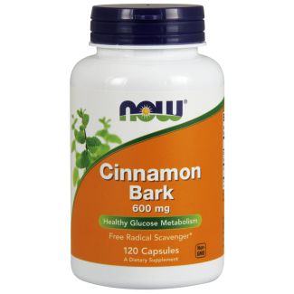 Cinnamon Bark 600 mg - 120 Capsules 