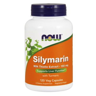 Silymarin Milk Thistle Extract 150 mg - 120 Veg Caps 